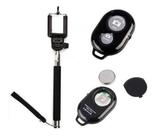 Bastão Self Pau De Selfie Monopod Com Controle Bluetooth Bastão Self Pau De Selfie Monopod Com Controle Bluetooth