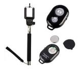 Bastão Self Pau De Selfie Monopod Com Controle Bluetooth Bastão Self Pau De Selfie Monopod Com Controle Bluetooth