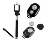Bastão Self Pau De Selfie Monopod Com Controle Bluetooth Bastão Self Pau De Selfie Monopod Com Controle Bluetooth