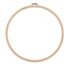 Bastidor de Bambu com Tarraxa de 22 cm para Bordados e Artesanato - ArtePunto