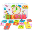 Bastões aritméticos magnéticos Early Math Learning Kids Wood