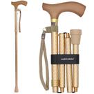 Bastões de caminhada dobráveis ajustáveis 81-94 cm