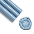 Bastões de cera para vedação com pistola de cola UNIQOOO Light Dusty Blue x8 Bastões de cera para vedação com pistola de cola UNIQOOO Light Dusty Blue x8
