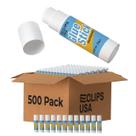 Bastões de cola E-CLIPS USA, laváveis de 8 g (pacote com 500), material escolar