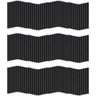 Bastões de cola quente Art Craft Gartful 7 mm x 10 cm 120 unidades pretas
