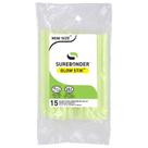Bastões de cola quente Surebonder, 10 cm, Glow in Dark, pacote com 15