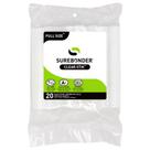 Bastões de cola quente Surebonder, tamanho completo, 4", pacote com 20, transparente