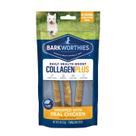 Bastões de colágeno para cães Barkworthies 15 cm envoltos em frango Bastões de colágeno para cães Barkworthies 15 cm envoltos em frango