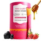 Bastões de Mel com Shilajit GlossLuxe Morango 30 Unidades