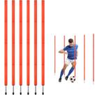 Bastões de treinamento de agilidade de futebol TOBWOLF 6FT (6PCS)