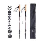 Bastões de trekking Cascade Mountain Tech em fibra de carbono, 2 peças