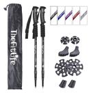 Bastões de trekking TheFitLife Nordic Walking Anti Shock, pacote com 2 Bastões de trekking TheFitLife Nordic Walking Anti Shock, pacote com 2