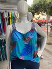 Bata Camiseta floral