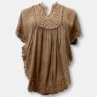 Bata Indiana Poncho Bordado Kaftan Plus Size 5600 - Bata Indiana Poncho Bordado Kaftan Plus Size 5600 -