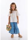 Bata Infantil em Algodão com Renda Up Baby Bata Infantil em Algodão com Renda Up Baby
