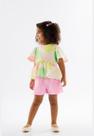 Bata Infantil para Menina em Viscose e Linho Up Baby
