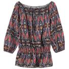 Bata Juvenil Look Jeans Ciganinha Estampada - UNICA - 6