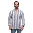 Bata Manga Longa Masculina Listrada Leve Final de Ano