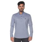 Bata Masculina Teodoro Manga Longa Jeans Casual Conforto