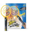BATA NELE! Raquete Bug Zapper recarregável Bug Zapper com atrativo de luz azul, 4.000 volts, cabo de carregamento USB