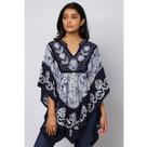 Bata Poncho Viscose