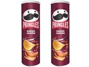 Batata Pringles Sabor Jamón Importado 185g - 2unid