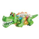 Bate E Volta Crocodilo Park Com Luz E Som Dm Toys Dmt6508