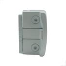 Bate Fecha 1571mini P/ Janela De Blindex V/a Metal - Fosco