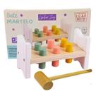 Bate Martelo Pinos Educativo Motora Cognitiva Sensorial Mdf
