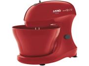 Batedeira Arno Chef 400W 5Litros 127V 5 Velocidades Vermelha