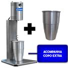 Batedeira com Pedestal 2 Copos Sorveteira para Milkshake Sebem