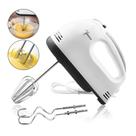 Batedeira Compacta com 7 Velocidades - Mixer Mãos HE-133 para Bater Bolos e Chantilly
