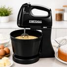 Batedeira Elétrica 250W Turbo Tigela 2L Preta