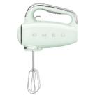 Batedeira manual Smeg 50s Retro Line verde pastel com acessórios