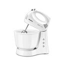 Batedeira Mondial Prática B44W - 3 Velocidades + Turbo, 1 Tigela, 400W, Branca