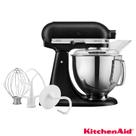 Batedeira Planetária Artisan KitchenAid Stand Mixer com 10 Velocidades e 03 Batedores Black Matte KEA3 Batedeira Planetária Artisan KitchenAid Stand Mixer com 10 Velocidades e 03 Batedores Black Matte KEA3