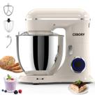Batedeira Planetária CEBORY 6,5 qt 660 W 10 Velocidades Creme Amêndoa