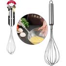 Batedor de clara fouet manual de inox cook 29,5x7cm - ORIGINAL LINE