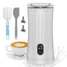 Batedor de leite CookSwift 4 em 1, 240 ml, espuma automática de quente/fria