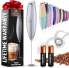 Batedor de Leite Zulay Kitchen Milk Boss - com 2 Baterias Duracell
