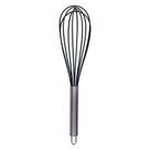 Batedor De Ovos e Massas Fouet Manual Inox e Silicone 29,5cm