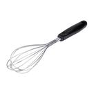 Batedor Fouet Fios de Aço Inox 28cm cabo Preto WECK