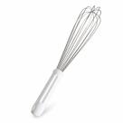 Batedor Fouet Inox 45cm - Cabo plástico branco