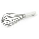 Batedor Fouet Inox Profissional 25cm Branco Fue Creme Clara Bolo Massa