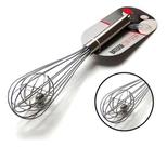 Batedor Fuê C/ Esfera Inox De Claras Ovos Bolos Profissional