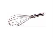 Batedor Fuet Ovos Em Inox 28 Cm Para Clara