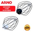 Batedor Globo Aço Original Arno Planetária SX80-89 BPA Claras Neve e Massas Leves