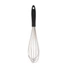 Batedor Manual Profissional Aço Inox Weck 40cm Cabo PP Preto Batedor Manual Profissional Aço Inox Weck 40cm Cabo PP Preto