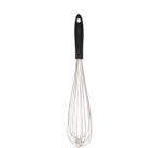 Batedor Manual Profissional Aço Inox Weck 45cm Cabo PP Preto