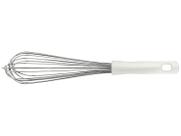 Batedor Manual Tramontina Profissional em Aço Inox com Cabo em Polipropileno Branco 35 cm
